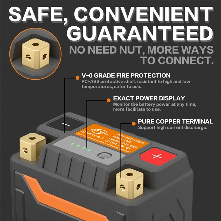 motorcycle battery cnc